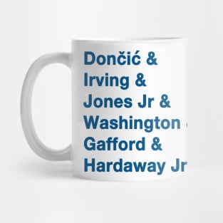 Mavs '23-'24 playoff squad Mug